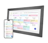 Dpofirs Calendrier Numérique Intelligent, Affichage Interactif WiFi à écran Tactile de 15,6 Pouces avec Application, Planificateur Mural 1080p 32 Go (EU)