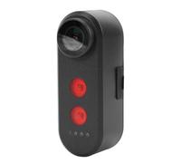 Dpofirs Caméra de Recul pour Vélo avec Feu Arrière, Enregistrement Vidéo 4K 5 000 MAh, Caméras Grand Angle 140 Degrés, pour Vélo de Route de Montagne