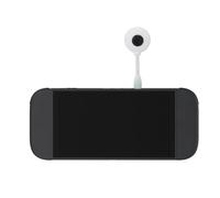 Dpofirs Caméra for Switch 2, Webcam Plug-and-Play PC, Webcam USB C pour Les Appels de Jeux et Vidéo, Caméra de Jeux Vidéo (White)