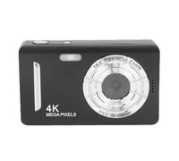 Dpofirs Caméra Numérique 4K, Autofocus de Caméscope Vidéo HD 16x Zoom 64MP avec Un écran de 2,4 Pouces, Une Caméra de Voyage Anti-Shake Portable pour la Photographie (Black)