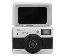 Dpofirs Caméra Porte-clés, Enregistreur Vidéo Numérique 4K 68 MP avec écran Rabattable de 1,47 Pouces et Lumière de Remplissage, Caméra Selfie Portable pour Les Voyages étudiants (Black)