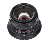 Dpofirs Camera Portrait Lens, 7 Couches Optical Revêtement 35 Mm F1.4 Lens de Caméra 1.9 Index de Réfraction pour Z30 Z5 Z6II Z7 Z7II Z8 Z9 ZFC pour Le Mont Z (Black)