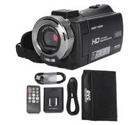 Dpofirs Caméra Vidéo Caméscope 1080P 30MP 30fps avec Vision Nocturne IR, Enregistreur de Caméra à Zoom Numérique 16X écran 3,0 Caméra de Vlogging pour Youtube avec Télécommande, 128 Go