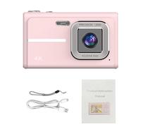 Dpofirs Caméra Vlog 1080P Filtres Créatifs Compacts Appareil Photo Numérique à Mise au Point Automatique pour Enfants et Débutants, Caméra à écran IPS Portable Longue Durée pour la Vie sur Le Campus