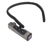 Dpofirs Caméra Vlog Portable, WiFi 120 Degrés Grand Angle 1/2,8 Pouces Caméra de Tête de Capteur CMOS Sensible pour Le Flux en Direct