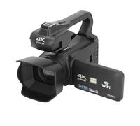 Dpofirs Caméscope Vidéo 4K UHD, Caméra WiFi à Zoom Numérique 64MP 18X avec écran Tactile de 4 Pouces, Caméra de Vlogging Portable à Vision Nocturne avec Lumière de Remplissage de Webcam