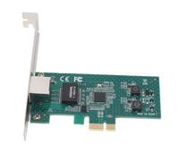 Dpofirs Carte d'adaptateur Réseau PC, Carte Réseau Gigabit Ethernet Stable PCIe X1 pour Serveur