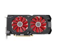 Dpofirs Carte Graphique RX580 8 Go GDDR5 256 Bits, PCI Express 3.0 X 16, Double Ventilateur pour PC de Jeu et Streaming, 1244/7000 MHz, DPx3, Multimédia HD, DVI