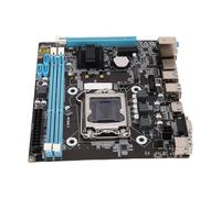 Dpofirs Carte Mère LGA 1150, Double Canal DDR3 M.2 NVMe NGFF SATA, Mini ITX, Emplacement PCIe 6 GB/s, Micro ATX, pour Core