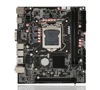 Dpofirs Carte Mère M-ATX pour Ordinateur de Bureau, Carte Mère DDR4 LGA 1151 Socket H110, PCI E X16 Gen 3.0, SATA3.0X 3, VGA, M.2, HD MI, Prise en Charge NGFF+NVME