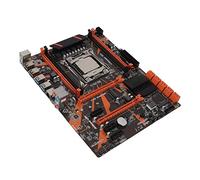 Dpofirs Carte Mère X99 CPU Combo, LGA 2011-3 E5 2620 V3 CPU Jeu de Cartes Mères Prenant en Charge 4 Canaux de Mémoire DDR4, Module WiFi, Carte Réseau Gigabit PC Carte Mère pour Ordinateur