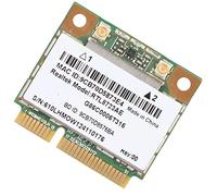 Dpofirs Carte Réseau Fil, Adaptateur Mini WiFi Plug and Play, Mini PCI-Express 802.11b/g/n 300M BT4.0 Carte Réseau de Transmission Haute Vitesse 1200Mbps Adaptateur WiFi USB Fil