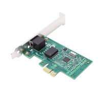 Dpofirs Carte Réseau Gigabit NIC, Adaptateur Ethernet Plug and Play 10 100 1000Mbps avec Port RJ45 PCIe 2.0x1 pour Wins pour Linux