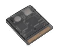 Dpofirs Cartouche de Jeu Console de Carte Mémoire Puissante de 8 Go pour GBC Carte de Cartouche de Console de Jeu Vidéo Intégrée pour les Amateurs de Jeux Rétro (Noir transparent)