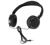Dpofirs Casque Filaire Pliable, Casque de Musique avec Son stéréo, Casque de Studio Portable pour étudiant, Fonction FM de Carte TF de Soutien, Couleur Noire