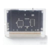 Dpofirs Cassette Vidéo de Jeu pour Mega Drive, 3000 en 1, Transparente avec Carte Mémoire de 8 Go, Prend en Charge MD1 MD2 MD3 CD 32X, Genesis, Jeux Master System (Blanc Transparent)