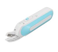 Dpofirs Ciseaux électriques pour Tissu, Coupe-Carton Rechargeable, Ciseaux de Couture électriques pour Travaux Manuels, Couture, Carton, Tapis et Scrapbooking(Blue)