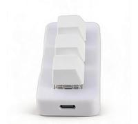 Dpofirs Clavier à 3 Touches, Mini Macropad Mécanique Programmable rétroéclairé RVB avec Interface USB Plug and Play pour Les Jeux sur Ordinateur (White)