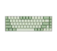 Dpofirs Clavier Mécanique rétroéclairé RVB 68 Touches avec ThèME Matcha, Interrupteur Rouge, Clavier Filaire USB pour 2000 ME XP 7 8 10 pour HarmonyOS, Conception Portable pour Une Utilisation en