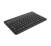 Dpofirs Clavier Multi-appareils sans Fil 10 Pouces pour, iOS, TV ou, Conception Compacte et Peu Encombrante, PC/Mac/Ordinateur Portable/Smartphone (Espagnol)