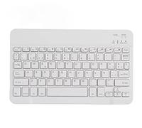 Dpofirs Clavier Portable sans Fil Ultra-Fin de 10 po, Clavier Rechargeable Bluetooth, avec Port de Chargement Micro USB, pour Fournitures informatiques intelligentes Bluetooth(Espagnol)