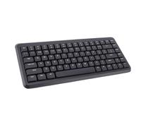 Dpofirs Clavier sans Fil 2,4 G, 105 Touches, Clavier Externe Silencieux, Mise en Veille Automatique avec Interrupteur à Ciseaux, Claviers Bluetooth pour for Wins, Linux, OS X (Black)