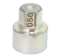 Dpofirs Clé de Blocage de Roue, Douille D'écrou Antivol en Métal Massif pour Série X1 X2 X3 X4 X5 X6 Z4, Outil de Retrait Facile pour écrou de Vis Antivol de Roue (056)