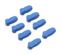 Dpofirs Clip d'acupression à Main, Ensemble d'outils de Point de Pression en Plastique de 8 avec une Conception 'ajustement Discret pour Soulager les Maux de Tête (BLUE)