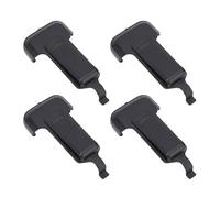 Dpofirs Clip de Ceinture Holster de Transport Radio, 4pcs Holder Radio Holder Clip Fit pour RT 10 WLN KD C1 LT 316 / TD M8 RT22 / X6 ZS B1 NK U1 R1 Radios à Double Voie