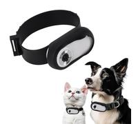 Dpofirs Collier pour appareil photo chat, caméra HD 1080p pour animal domestique avec objectif grand angle de 170°, affichage numérique, carte mémoire jusqu'à 128 Go, noir, petit, chat