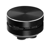 Dpofirs Conférencier de Conduction sans Os sans Fil, Conduction Bluetooth Mini Haut-Parleur Conduction Osseuse en Haut-parleurs sans Fil pour la Maison, Le Plein Air, Les Voyages et (Black)