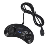 Dpofirs Contrôleur de Jeu 16 Bits 9 Broches avec Fonction TurboBoost, Contrôleur de Jeu au Design Ergonomique, Apparence Classique, Petite Manette de Jeu Ergonomique Plug and Play pour