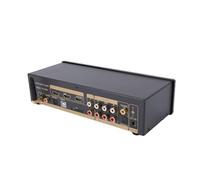 Dpofirs Convertisseur de Décodeur de Son Surround 5.1 192 Khz 32 Bits avec Récepteur BT 5.0, 5 Modes de Sortie, écran Couleur TFT 2,8 Pouces (Prise UE)