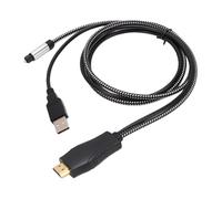 Dpofirs Convertisseur EARC ARC vers Optique, Extracteur de Son 24 Bits 192 KHz alimenté par USB Plug and Play PCM Dolby DTS pour Sortie Optique TV Home Cinéma