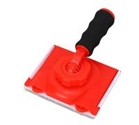 Dpofirs Coupe-bordure à Peinture, Poignée Rotative Efficace, Outil de Peinture D'angle Verrouillable pour Lignes Claires avec Tampons et de Rechange, adapté aux Revêtements à Base D'eau, Peintures