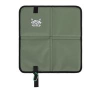 Dpofirs Coussin de Camping, Coussin D'assise Pliable Compact, Léger et Résistant à la Pluie avec Boucle en D pour la Randonnée, Les Pique-niques, Les Activités de Plein Air, Paquet de 2, Vert (1