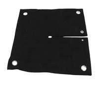 Dpofirs Couverture de Soudage Ignifuge, Tapis de Protection Thermique en Fibre de Carbone épaissie de 6 Mm pour le Soudage de Tuyaux en Cuivre, Assure la sécurité Lors des Applications à Haute