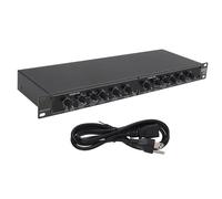 Dpofirs Crossover électrique 234XL, Crossover stéréo professionnel à 2/3 voies, mono à 4 voies, Crossover de 50 à 60 Hz pour performance en extérieur, prise américaine 110 V