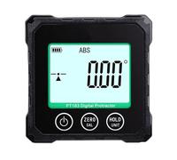 Dpofirs Détecteur D'angle Numérique, Jauge D'angle Magnétique à 4 Côtés, Inclinomètre avec Rétro-éclairage et Rotation Automatique, Rapporteur D'onglet de Scie à Table, Outil de Mesure