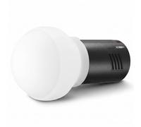 Dpofirs Diffuseur Sphérique, Boîte à Lumière Flash pour Flash à Tête Ronde Série V1/AD100 Pro, Dôme de Lumière Douce en Silicone à Correction de Couleur Rose avec 3 Modes