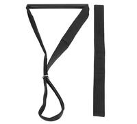 Dpofirs Dispositif de Traction du Cou à Sangle en Y, Civière de Cou et Outil Chiropratique de la Colonne Vertébrale avec Mentonnière Réglable, Ceinture de Décompression Cervicale pour Spondylose
