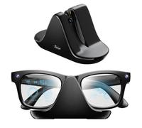 Dpofirs Dock de Charge Magnétique Compatible avec Les Lunettes Intelligentes Metaskyler, Chargeur de Voyage Potable avec Indicateur LED pour la Tête d'affiche de Méta