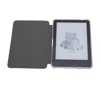 Dpofirs E Book Reader Touch écran 4 Go LPDDR3 64GB EMMC 300PPI Lecteur de Livre électronique WiFi pour la Durée de Vie de la Batterie Durable pour Une Lecture à Une Main Pratique (Black)