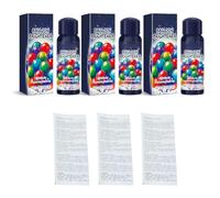 Dpofirs Éclaircisseur de Ballon, Paquet de 3 Sprays Brillants pour Ballons de 100 Ml avec Formule à Base d'eau Inodore pour les Décorations de Fête (100 ml*3)