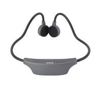 Dpofirs Écouteurs de Conduction en Os IPX8 Imperméable et Mp3 16 Go Storage pour la Plongée en Plongée (Gray)