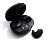 Dpofirs Écouteurs de Sommeil, dans des écouteurs d'oreille pour Les Dormeurs Latéraux, Les écouteurs sans Fil Annulation de Coucher de Sommeil, Confortable à Porter pour Dormir,