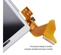 Dpofirs Écran LCD de Remplacement, écran Supérieur de Remplacement pour DSi XL avec Installation Simple, Corrige les Pixels Morts, l' fissuré et les Mauvais Problèmes de Couleur (