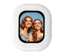 Dpofirs Écran Selfie sans Fil Portable 2,01 Pouces pour la Diffusion en Direct, écran de Caméra Arrière Magnétique pour iOS et, avec Télécommande pour la Prise de Photos, Idéal pour Une Utilisation