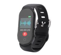Dpofirs Enregistreur Portable à Commande Vocale, Preneur de Notes Portable AI avec écran de 0,96 Pouces pour Les Réunions, Les Cours, Les Entretiens, 188 Langues de Traduction en Temps (64G)