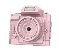 Dpofirs Enregistreur Vidéo Mini Camera 4K HD, Caméscope Numérique de Trousque avec Lumière de Remplissage LED, Affichage HD de 1,54 Pouce, adapté à L'enregistrement D'étude de Voyage (Roses)